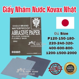 Giấy nhám nhật kovax p120-p150-p180-p220-p240-p320-p400-p600-p800-p1200-p1500-p2000
