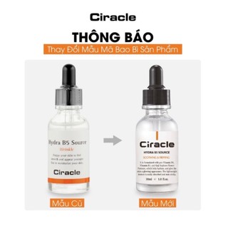 (bombeauty) Serum Tinh Chất Phục Hồi Da Ciracle Hydra B5 Source Wrinkle Serum 30ml