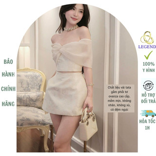 Set váy tơ cao cấp, dày dặn phong cách sang chảnh, tiểu thư phù hợp đi tiệc, đi chơi, hẹn hò