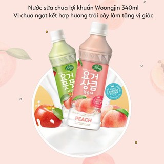 Nước lợi khuẩn Hàn Quốc Woongjin chai 340ml