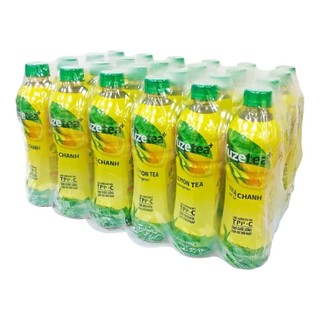 Lốc 24 chai trà chanh sả Fuzetea+ 450ml