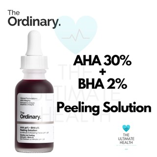 Tinh Chất Peel da The Ordinary AHA 30%+BHA 2% Peeling Solution 30ml (skincare)