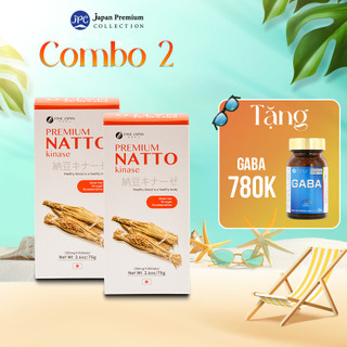 Combo 2 Viên uống hỗ trợ điều trị tai biến Fine Japan Natto kinase 2000FU 300 viên