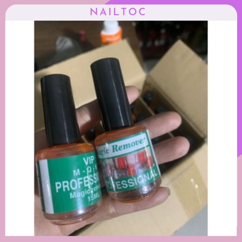 Nước Ủ Tháo Phá Gel (Không Cần Cà Top) Chai 15Ml