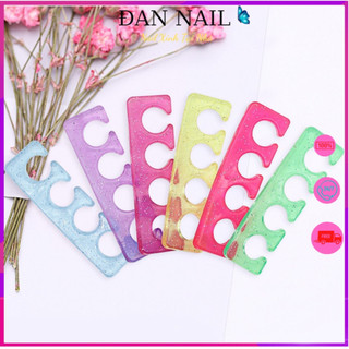 Kẹp tách ngón chân nail silicon, kẹp tách ngón làm nail