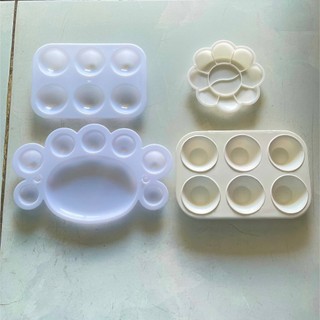 Khay pha màu, khay cua, khay hoa mai, khay đựng màu nail màu sơn