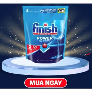 Finish Max in 1 Powerball Dishwasher Detergent Tablets, 100 Count