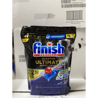 Viên Rửa Chén Bát Finish Quantum Ultimate 60 Viên Chuyên Dùng Cho Máy Rửa Chén bát