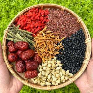 Trà gạo lứt đông trùng hạ thảo