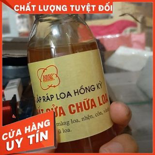 Keo dán màng loa, Coil loa, nhện loa, mũ loa chuyên dụng keo vàng : Giá 1 chai