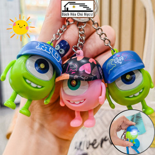 Móc Khoá Mắt To Monster University Hoạt Hình Dễ Thương Có Đèn Và Mũ Đồ Chơi Vô Tri Giải Tỏa Stress Căng Thẳng
