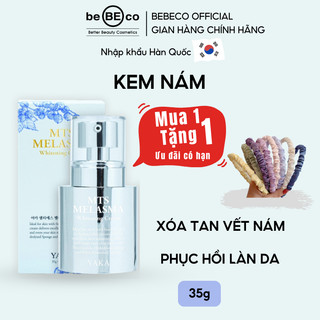Kem nám - xóa tan vết nám tàn nhang và làm trắng da phục hồi tốt làn da tổn thương YAKA MTS MELASMA WHITEING CREAM 35g