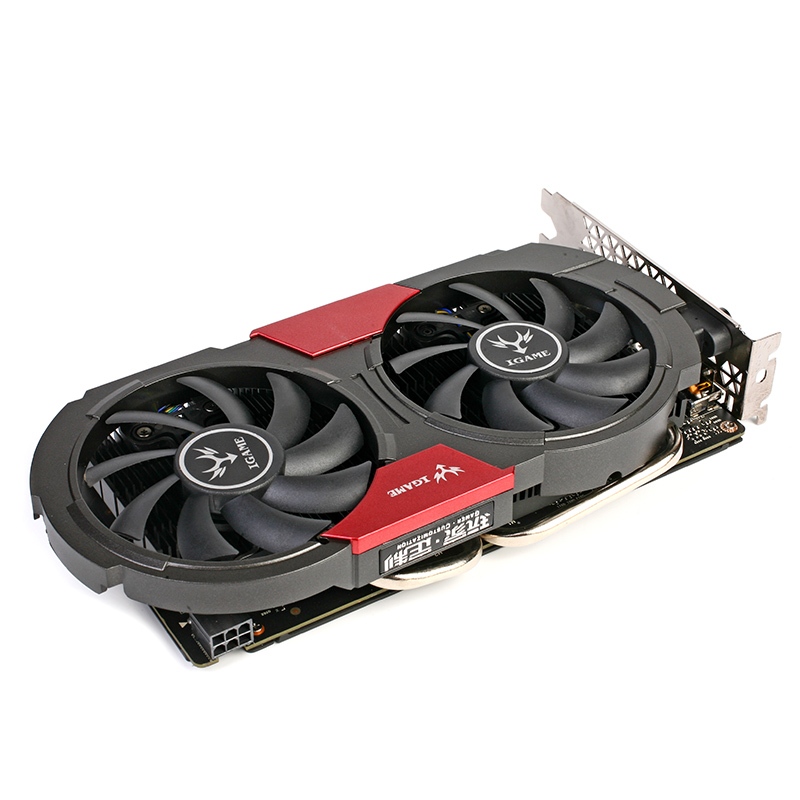 VGA Colorful IGame GTX1050 2G D5 2 Fan Cũ