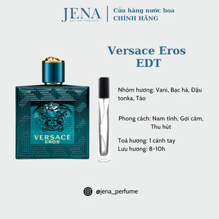 Mẫu thử/ chiết nước hoa nam versace eros edt chai 10ml