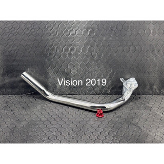 cổ pô inox 304 Vision 2015-2019 siêu bóng