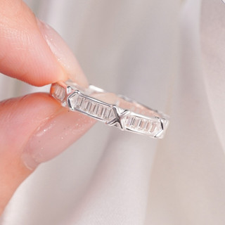 Nhẫn bạc nữ LAMY Eternity X Silver Ring 8277