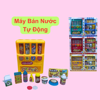  Máy bán nước tự động đồ chơi nhiều chi tiết cho bé tập bán hàng phát triển khả năng ghi nhớ và quan sát 