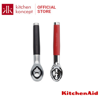 Muỗng Thìa Múc Kem, Sữa Chua Trân Châu Kitchenaid - Màu Đỏ/ Đen