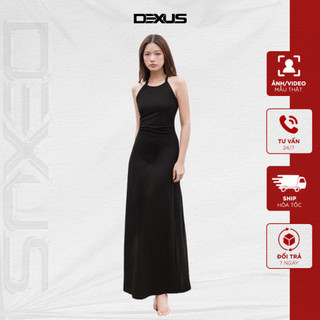 Đầm / Váy Sát Nách Dáng Dài Nữ Màu Đen Basic NENITO DRESS 𝐃𝐗 𝐃𝐄𝐗𝐔𝐒_DXV150018