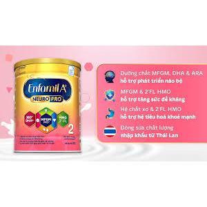 Sữa bột enfamil a+ neuropro 2 - fl hmo – 830g