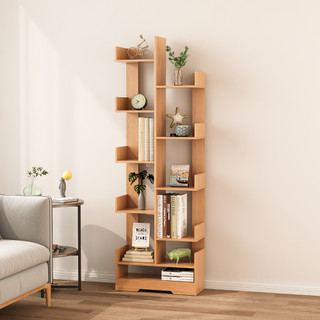 Kệ sách để sàn 11 tầng hình cây decor phòng làm việc thương hiệu ILUZI - GP66