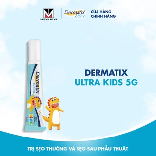 Gel làm mờ sẹo và làm phẳng sẹo lồi, sẹo thâm cho bé Dermatix Ultra Kids 5g