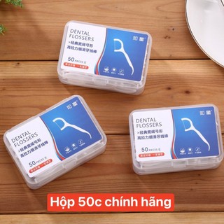  Combo 10 Hộp Tăm Chỉ Nha Khoa vệ sinh chăm sóc răng miệng - Giadungcamcam