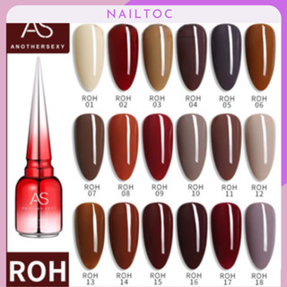 Sơn gel as chai đỏ mã roh 15ml chính hãng