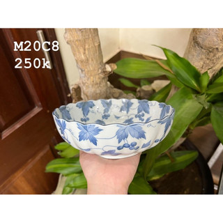 [Gốm Nhật] Các mẫu tô vẽ lam
