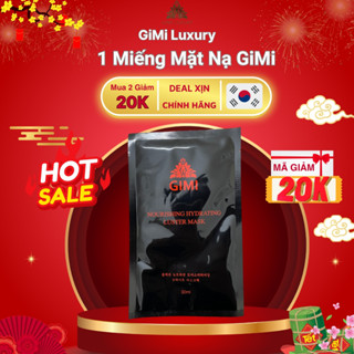   Chính Hãng 100%  1 Miếng Mặt Nạ GiMi Luxury Hàn Quốc,Triết xuất từ Nhau thai cừu 