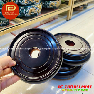 Kỷ tròn, đôn tròn, chân đế gỗ bát hương, chân đế tròn kê bát hương mẫu ViP đủ kích thước