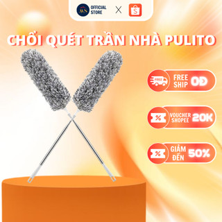 Chổi Quét Trần Nhà Tmark, Quết Mạng Nhện, Bụi Bẩn, Thông Minh Đa Năng Dễ Sử Dụng