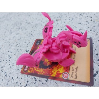Đồ chơi Bakugan rồng Hồng Dragonoid tặng kèm thẻ Bakugan 2066 7-2