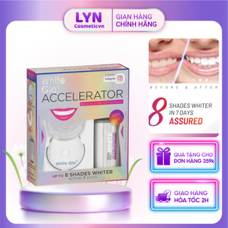 Bộ làm trắng răng White Glo White Accelerator Blue Light Teeth Whitening System