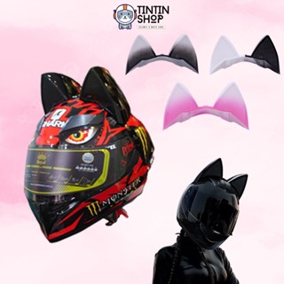  Tai Mèo To Gắn Mũ Bảo Hiểm Fullface Nhiều Màu 