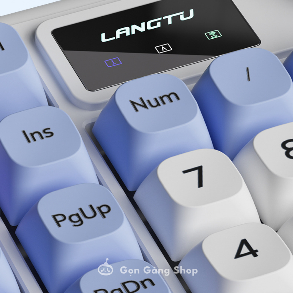 Bàn phím LANGTU L98 giả cơ bluetooth không dây/có dây silent pin sạc Led RGB hỗ trợ window/mac,ios | BigBuy360 - bigbuy360.vn