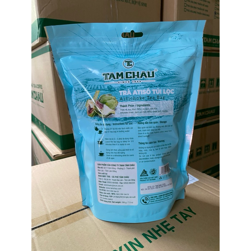 TRÀ ATISO TÂM CHÂU 100 TÚI LỌC 200G/GÓI | BigBuy360 - bigbuy360.vn