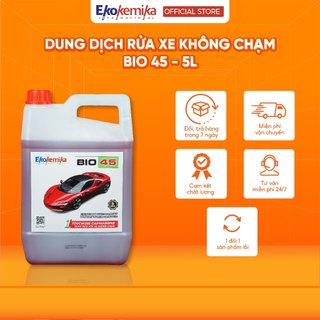 Dung Dịch Rửa Xe Không Chạm Cực Kỳ Đậm Đặc, Tạo Bóng Cao Ekokemika Bio 45 5L