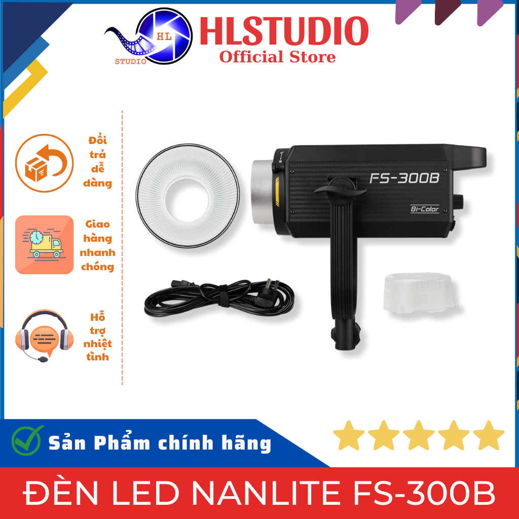 Đèn Led Nanlite FS-300B HL Studio