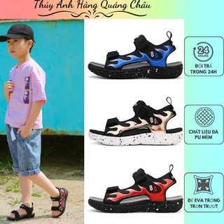 Giày Sandal Bé Trai Đế Mềm Chống Trượt, Dép Quai Hậu Bé Trai Thời Trang (2133)