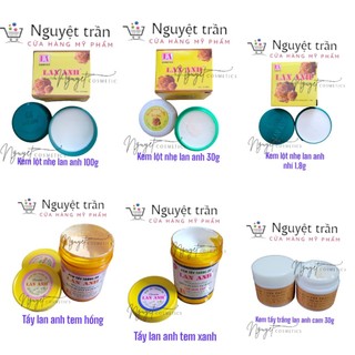 Kem tẩy Lan anh dưỡng trắng da toàn thân hủ sa tế hủ 80g