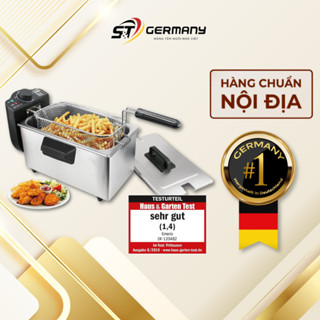HCM Nồi chiên ngập dầu EMERIO nội địa Đức dung tích 3L, công suất 2000W chất liệu thép không gỉ GermanySnT 230013