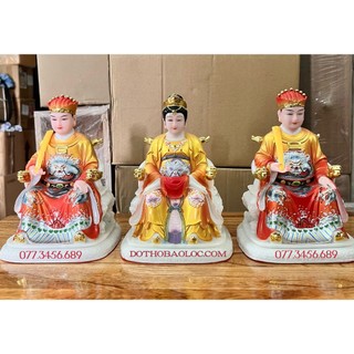 Tượng ông táo bà táo bằng đá nhập hàng cao cấp cao 20cm