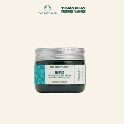 Gel Dưỡng Ẩm Tảo Biển Kiềm Dầu Seaweed Oil-control Gel Cream 50ml The Body Shop