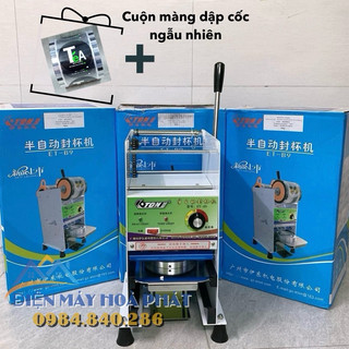 Máy dập cốc - Máy ép ly cuốn màng tự động + cuộn màng 2400 ly