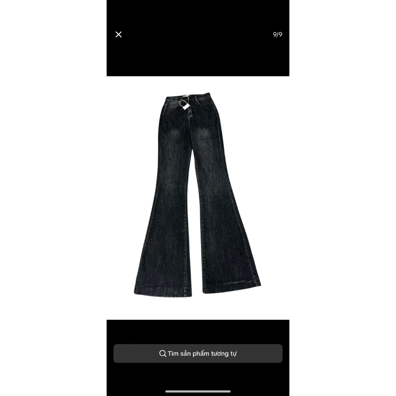 Quần Loe Cơ Bản siêu dài  110cm LJ02
