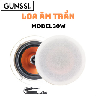  Loa âm trần bluetooth Gunssi 628BT-loa model công suất 20W-đem lại trải nghiệm sống động cho quán cafe... 
