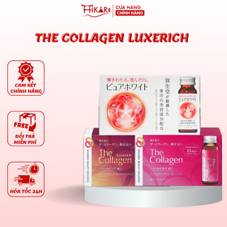 Nước uống The Collagen_The Collagen EXR Shiseido Nhật Bản hộp 10 chai x 50ml