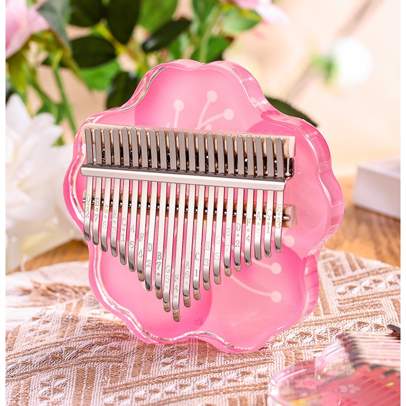 Đàn Kalimba Pha Lê Trong Suốt - Rainbow - Kalimba Crystal - Full Phụ Kiện