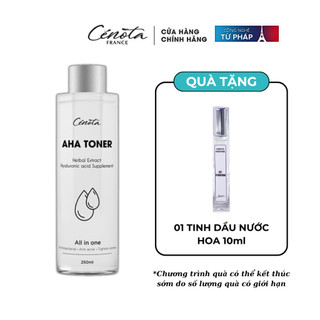 Nước Hoa Hồng Ngừa Mụn Cenota AHA Toner 250ml
